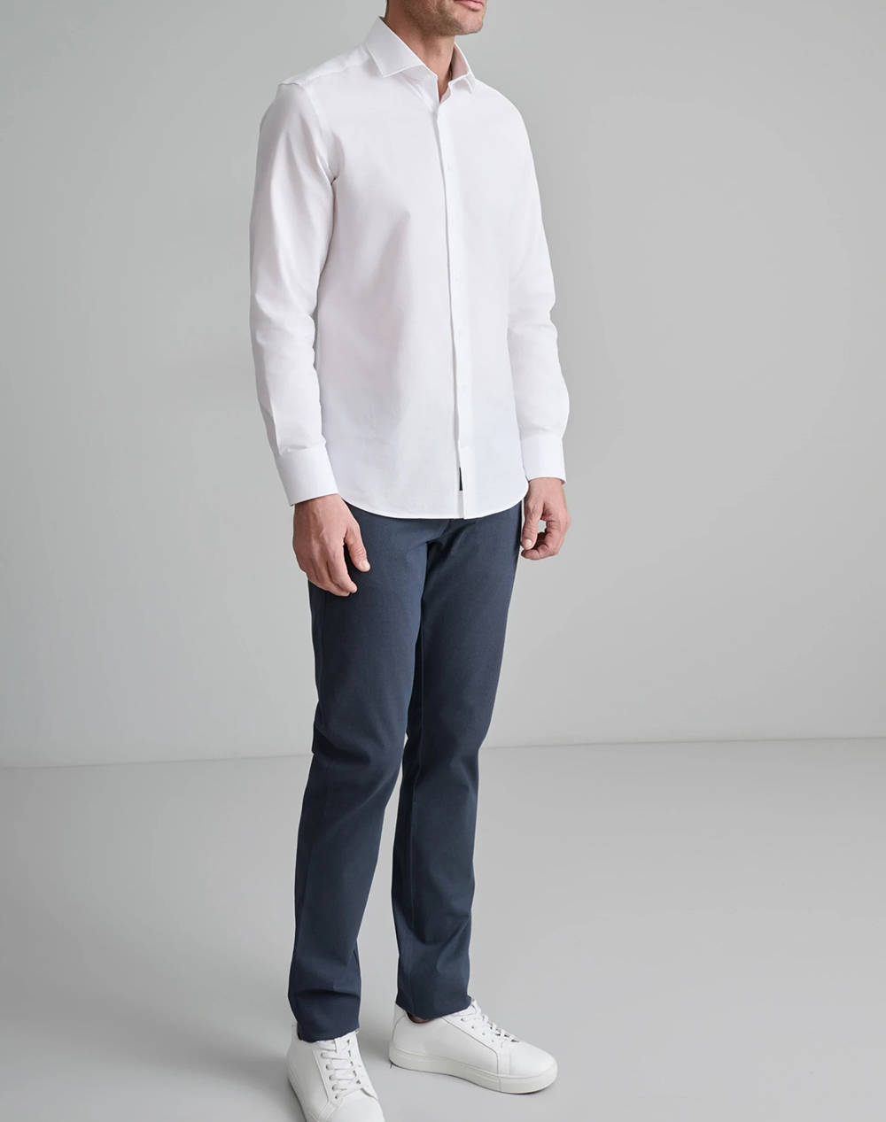 NAVY&GREEN PANTALONI MODERN FIT