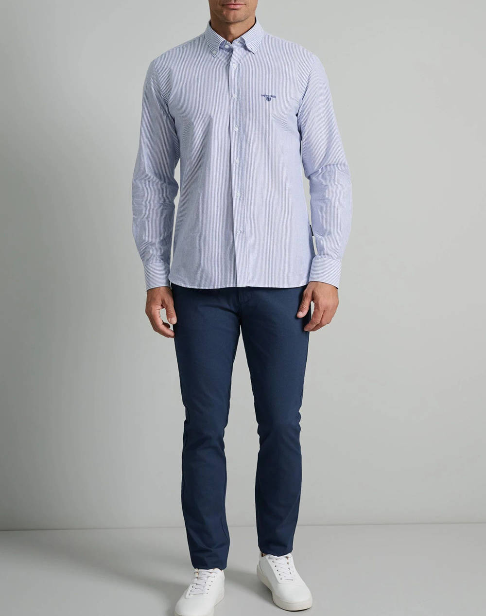 NAVY&GREEN PANTALONI MODERN FIT