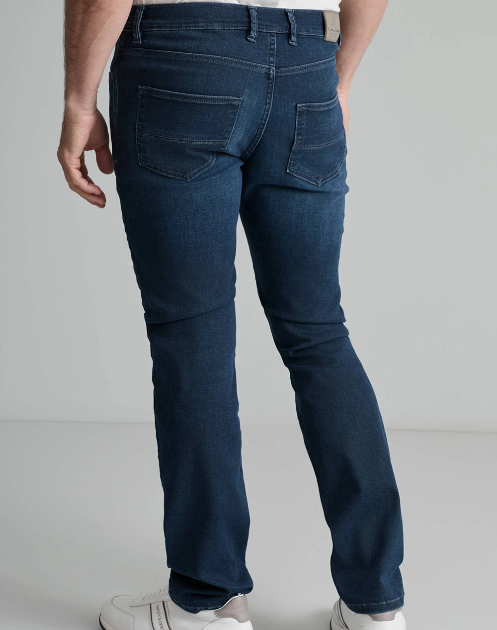 NAVY&GREEN PANTALONI DENIM LOW WAIST