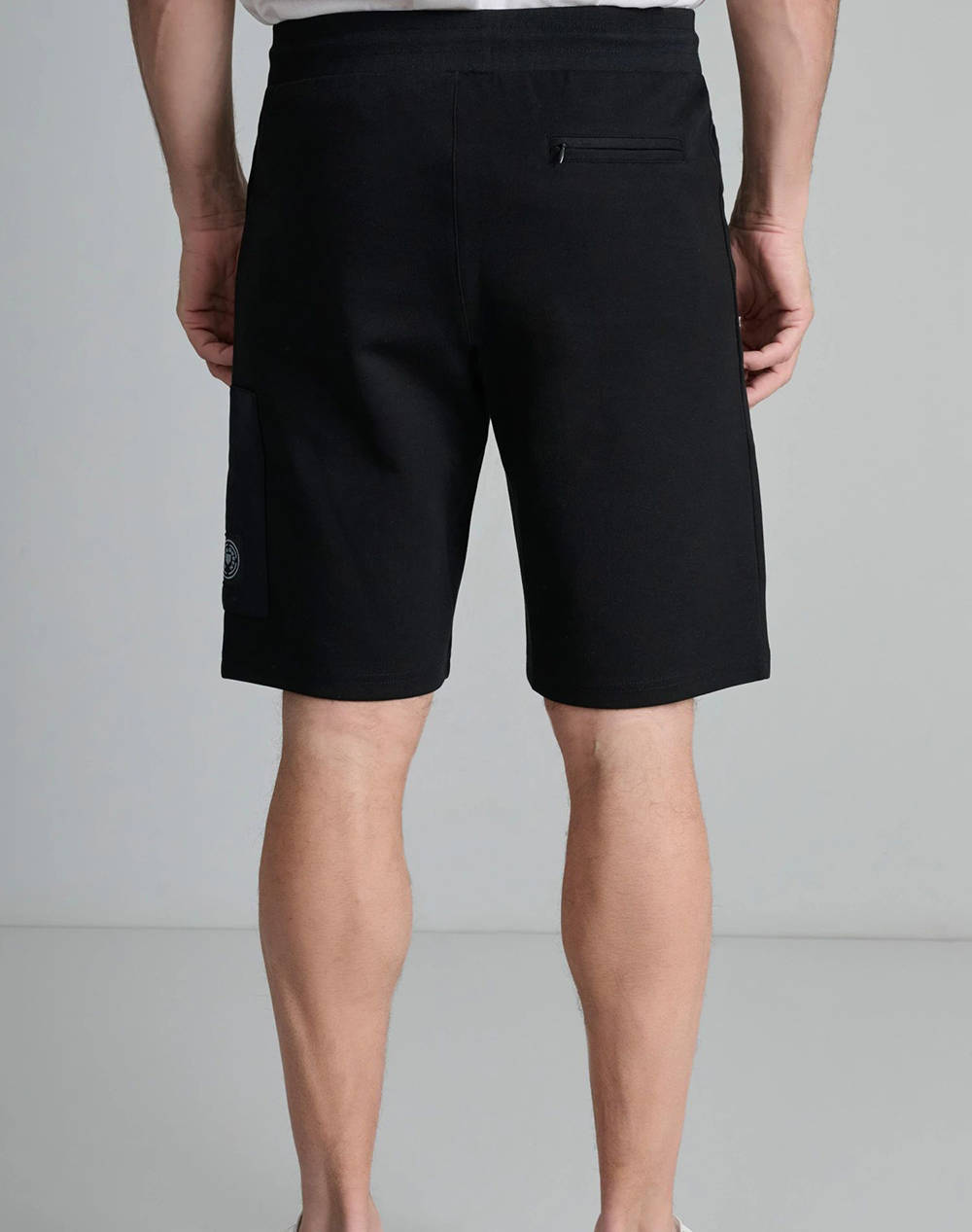NAVY&GREEN BERMUDE JOGGING