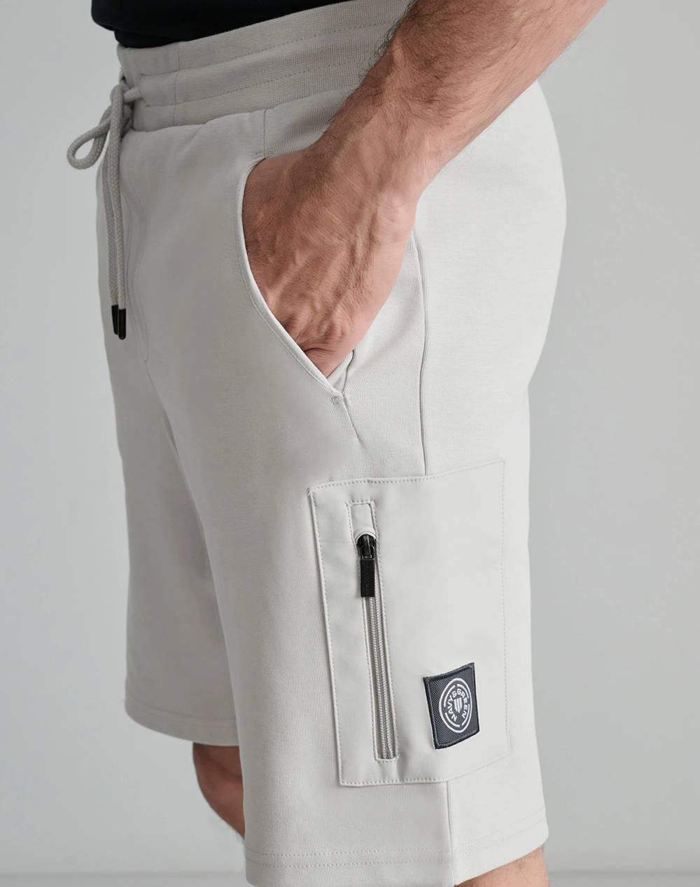 NAVY&GREEN BERMUDE JOGGING