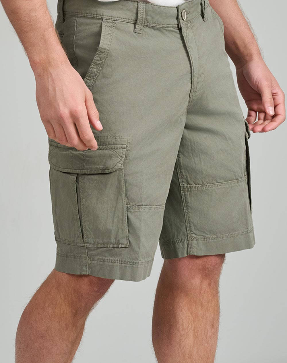NAVY&GREEN BERMUDE CARGO