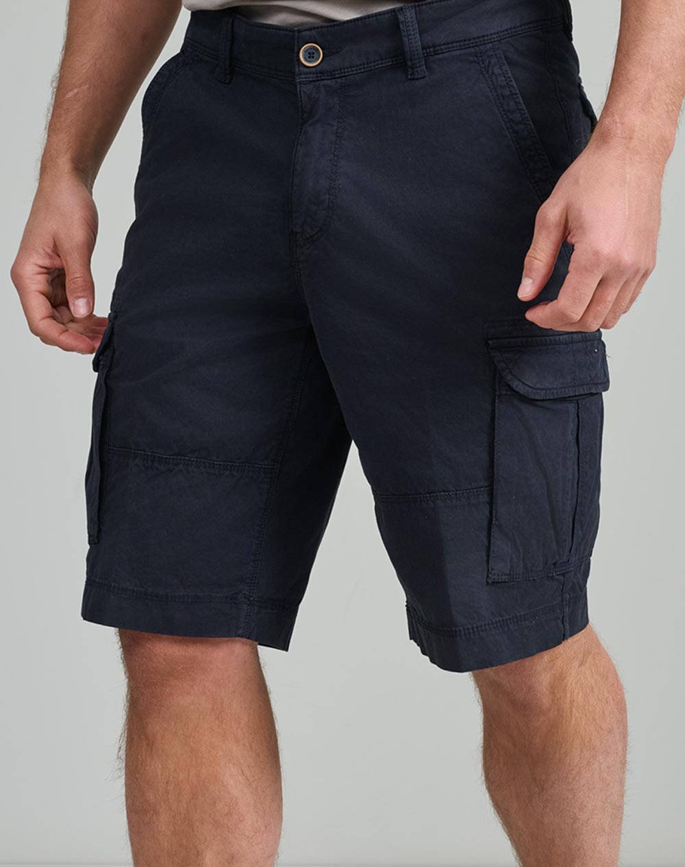 NAVY&GREEN BERMUDE CARGO
