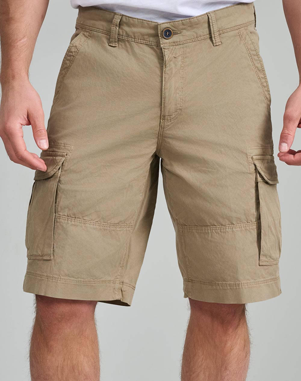 NAVY&GREEN BERMUDE CARGO