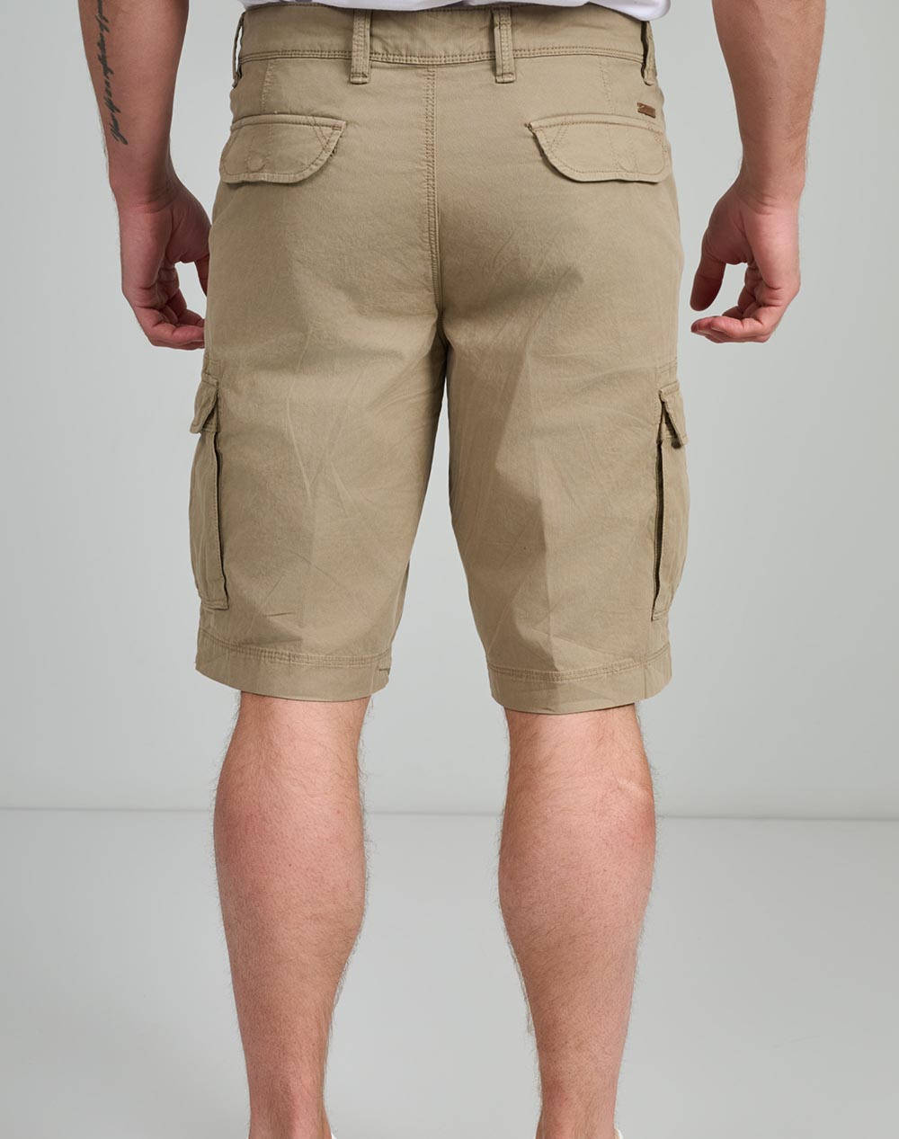 NAVY&GREEN BERMUDE CARGO