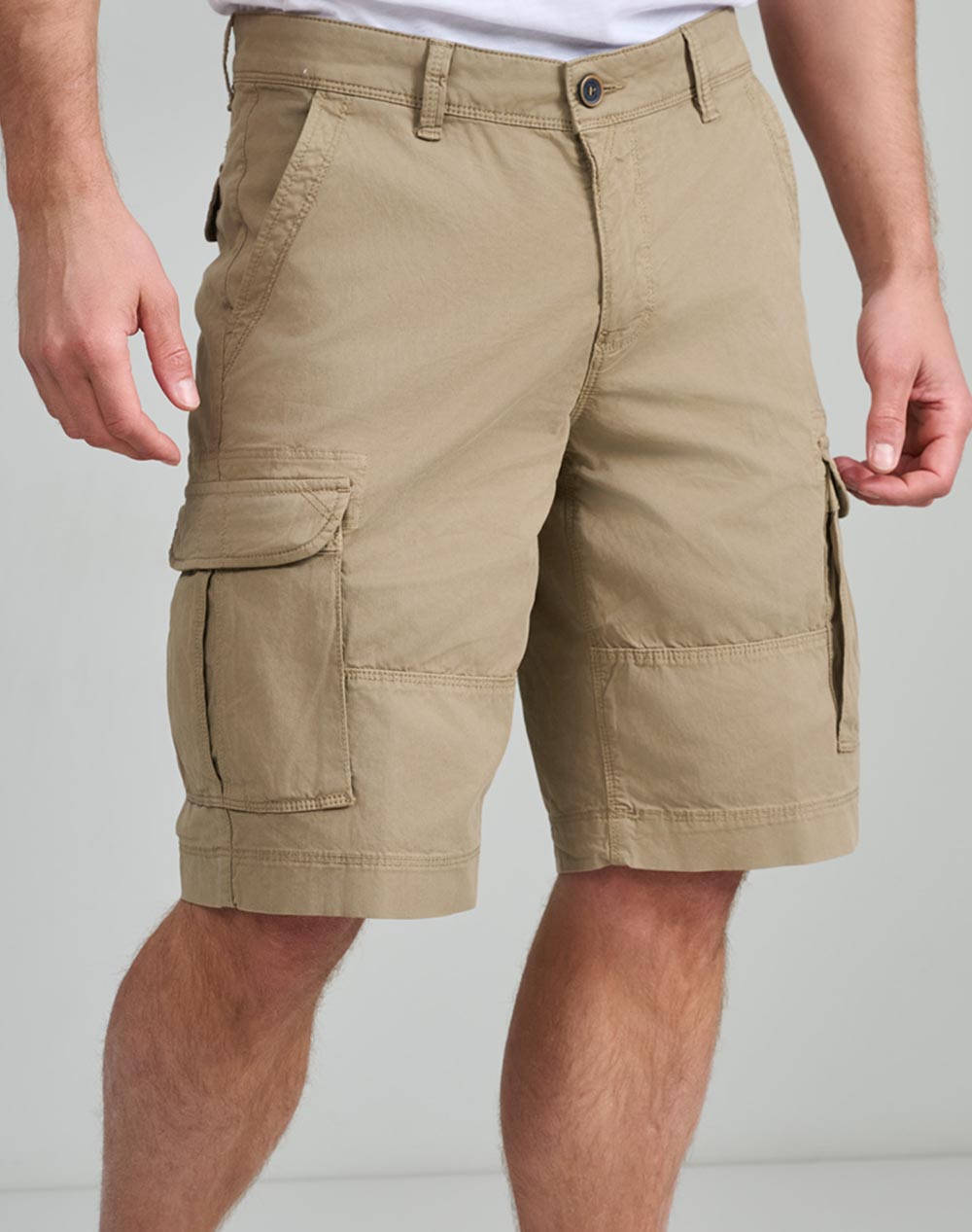 NAVY&GREEN BERMUDE CARGO