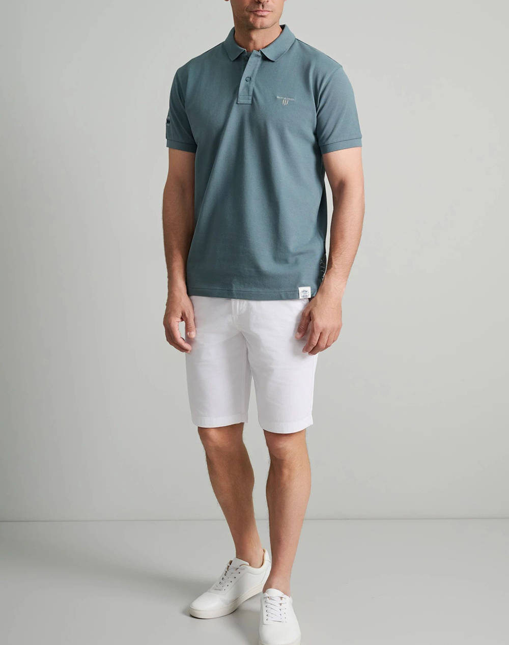 NAVY&GREEN PANTALONI SCURTI CHINOS