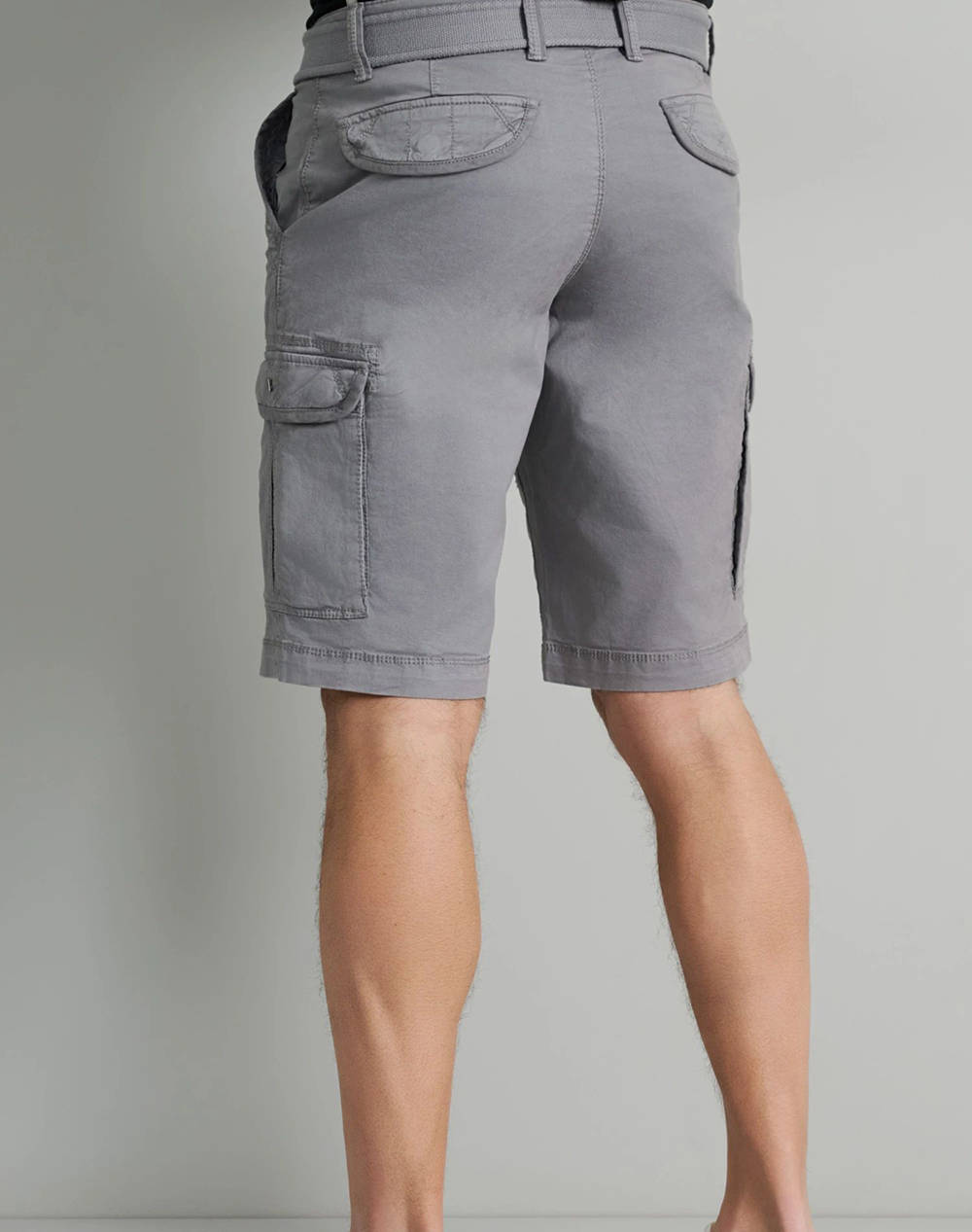 NAVY&GREEN BERMUDE CARGO CU CUREA