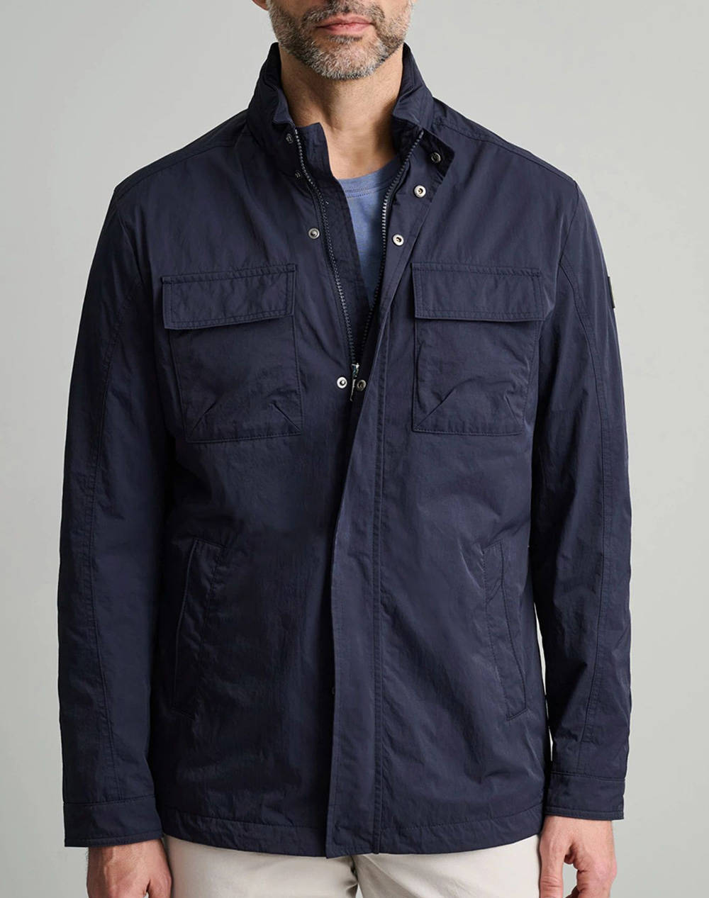 NAVY&GREEN JACKET