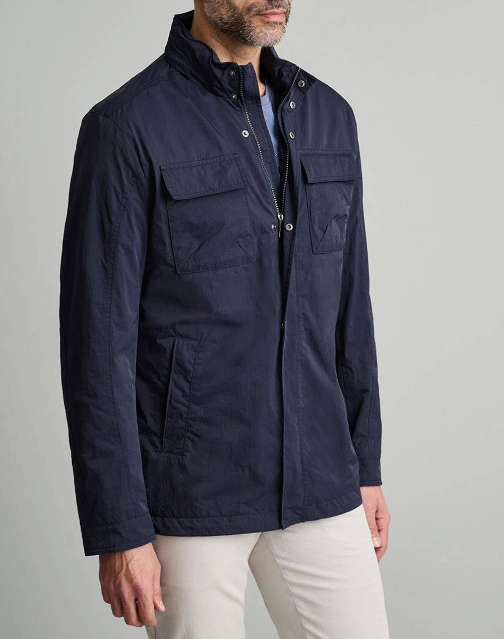 NAVY&GREEN JACKET