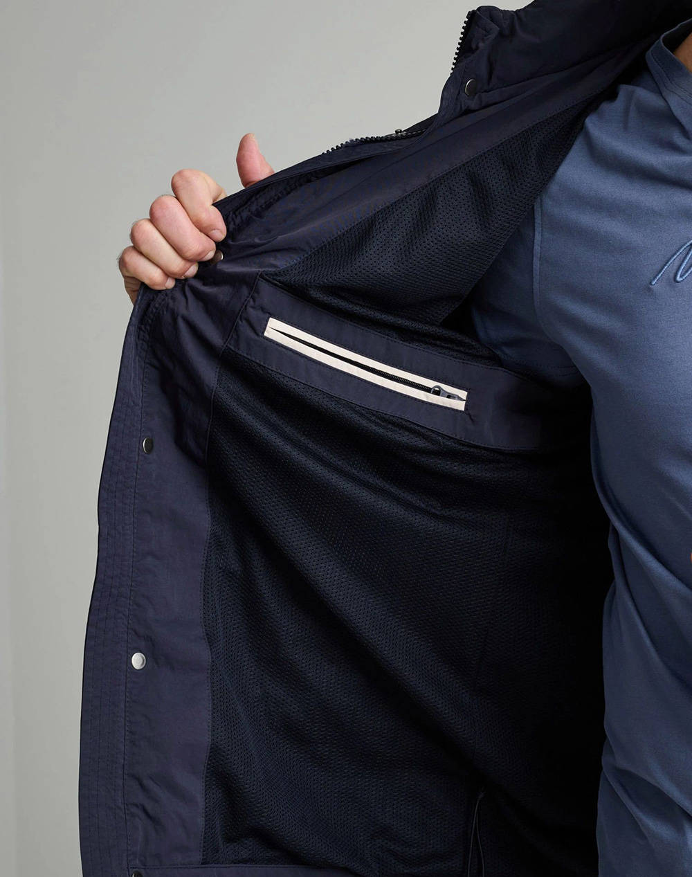 NAVY&GREEN JACKET
