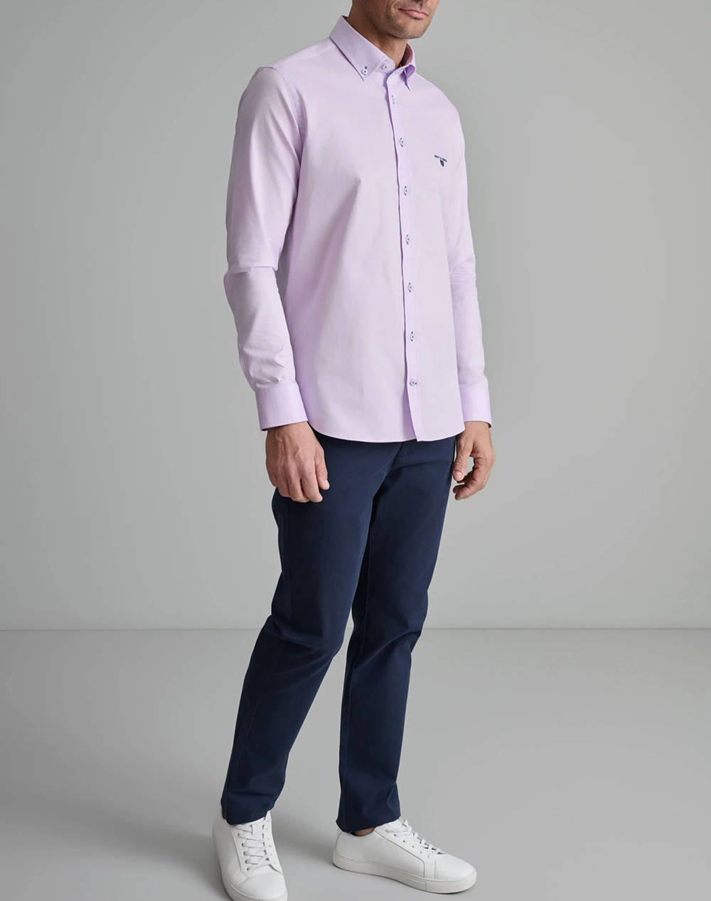 NAVY&GREEN CAMASA COMFORT FIT