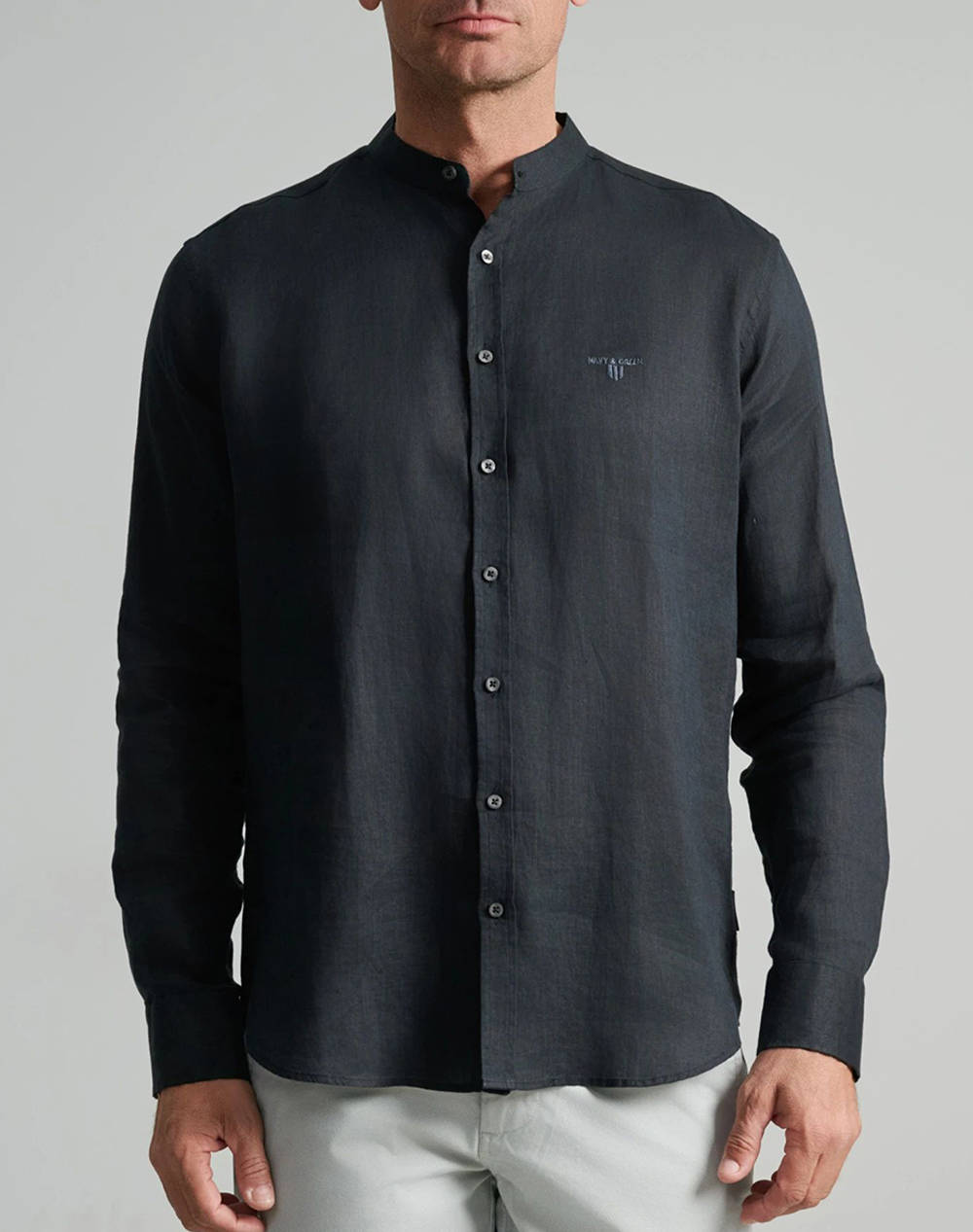 NAVY&GREEN CAMASA MAO, COMFORT FIT