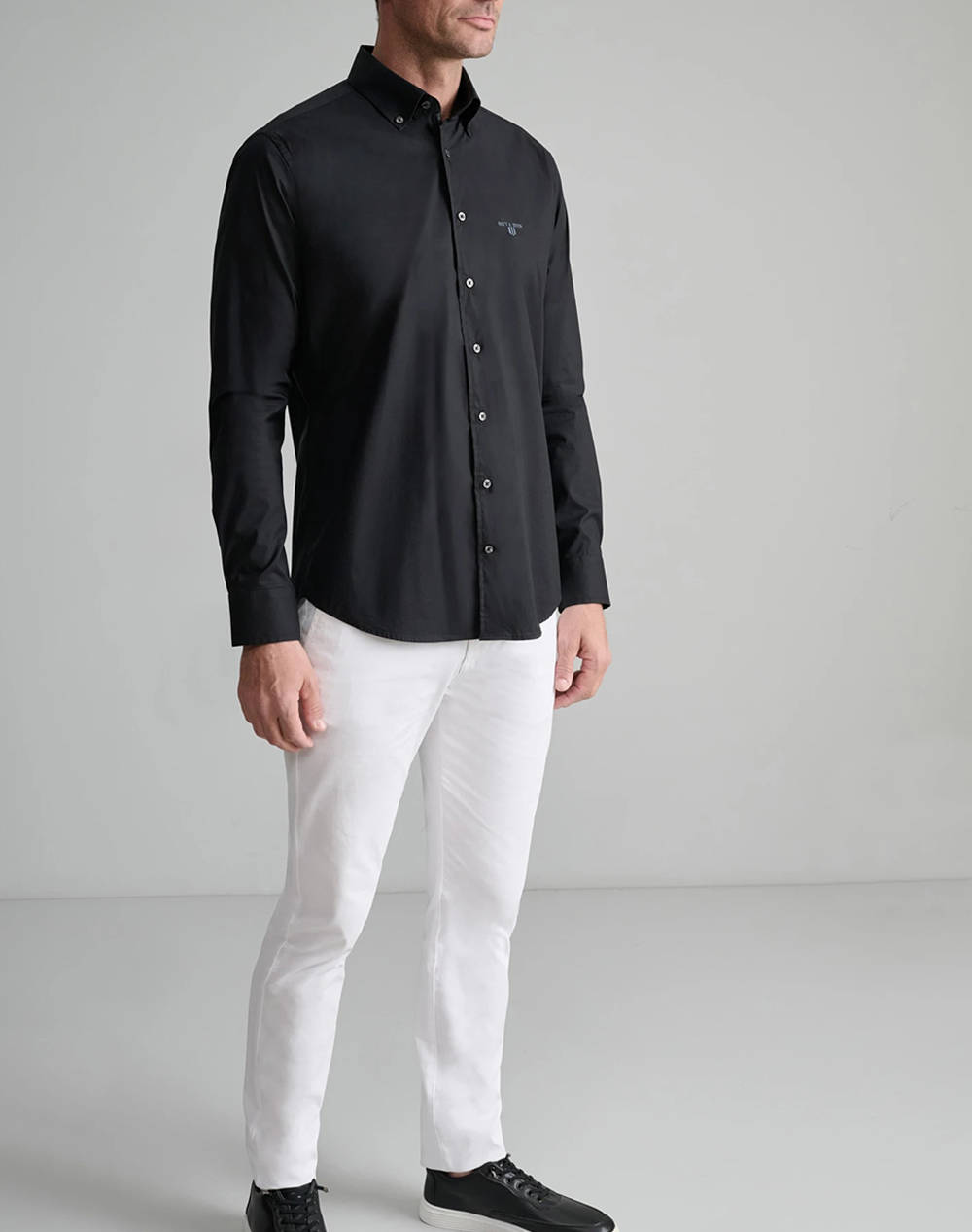 NAVY&GREEN CAMASA COMFORT FIT