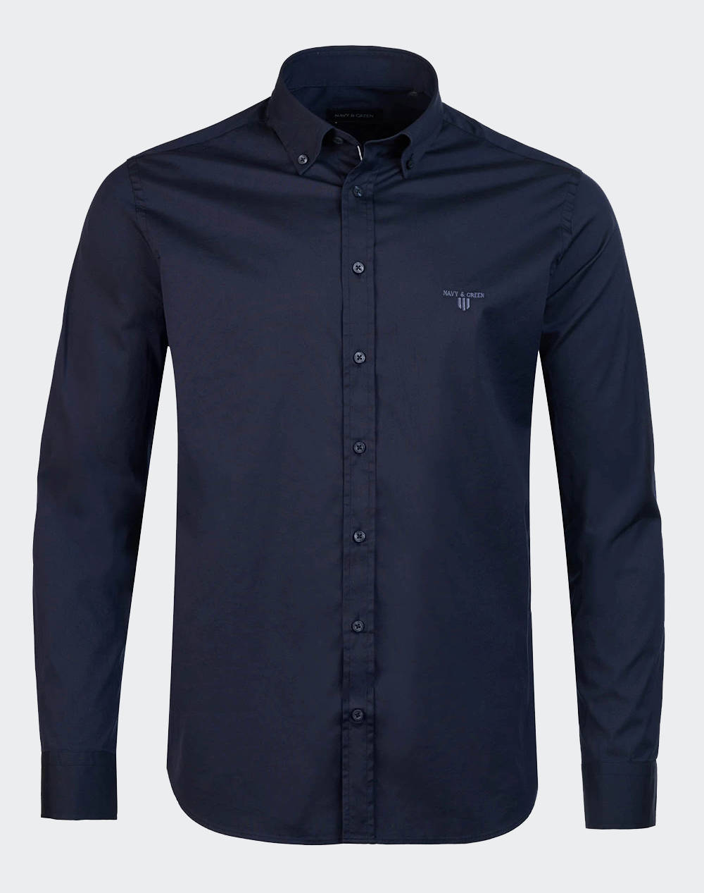 NAVY&GREEN CAMASA COMFORT FIT