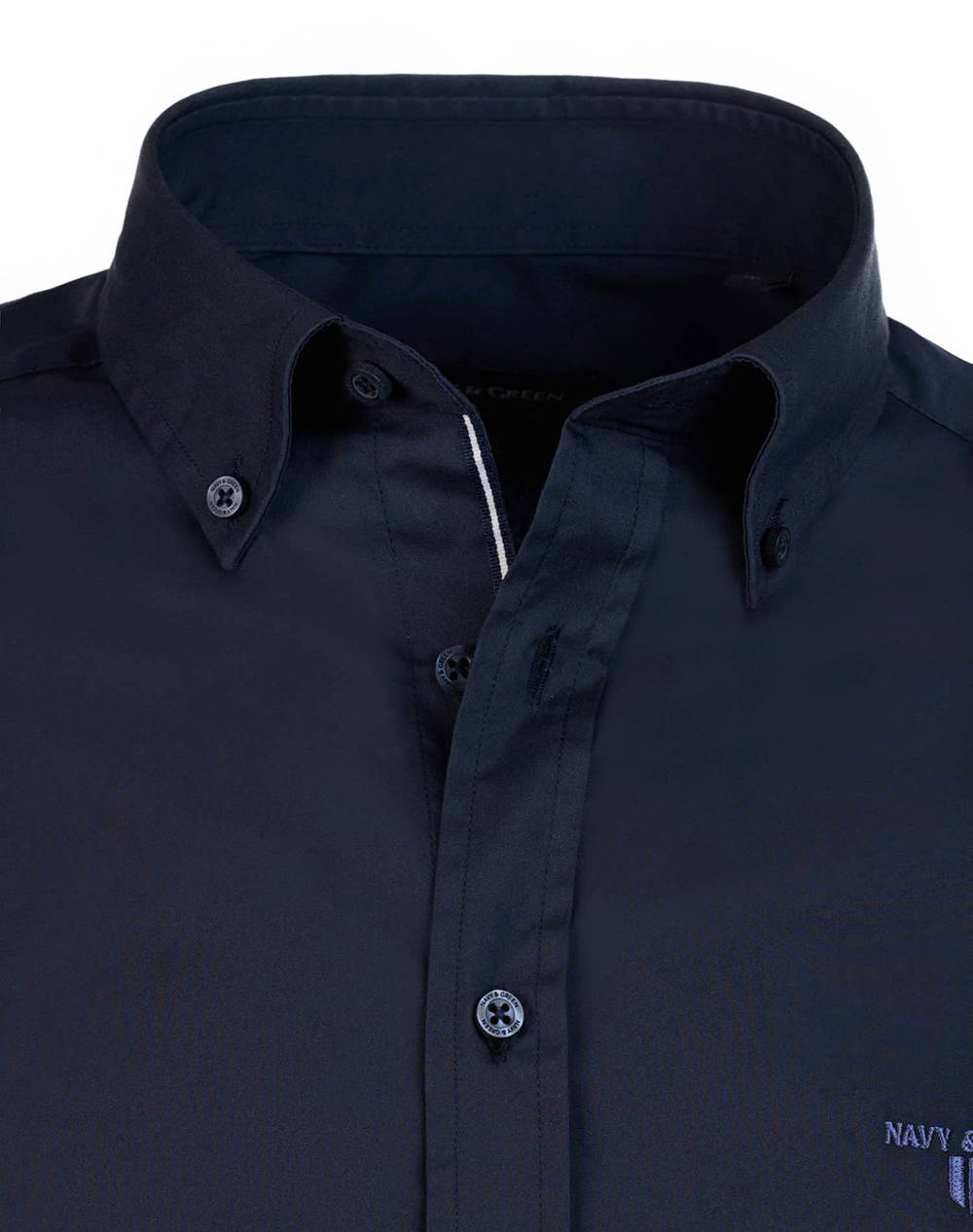 NAVY&GREEN CAMASA COMFORT FIT