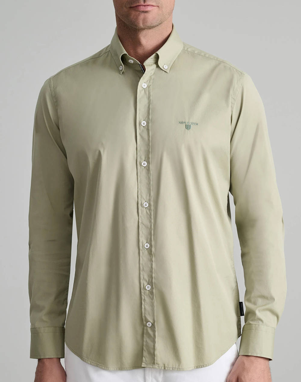 NAVY&GREEN CAMASA COMFORT FIT