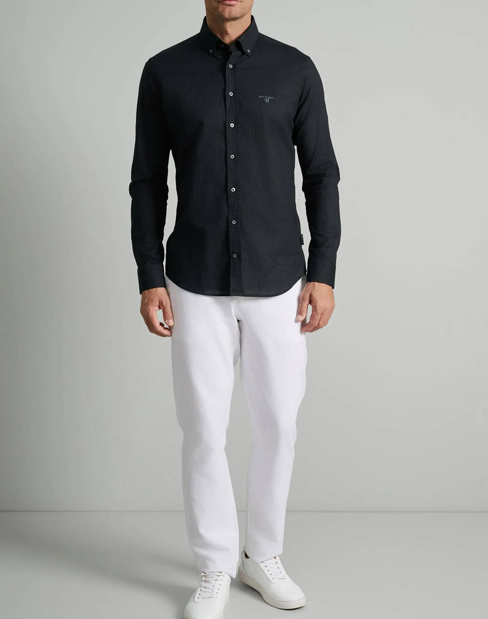 NAVY&GREEN CAMASA COMFORT FIT