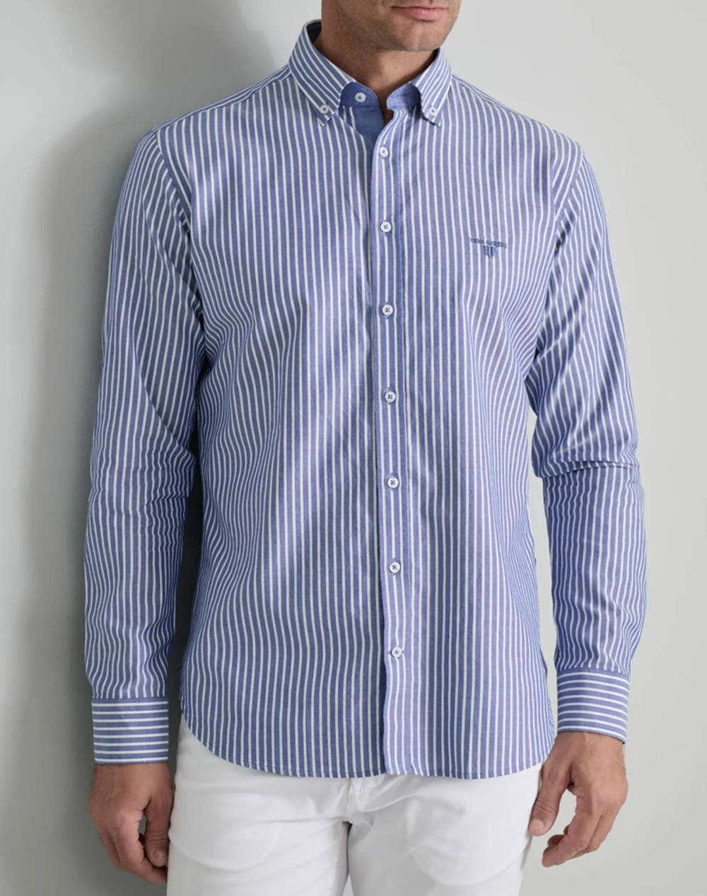 NAVY&GREEN CAMASA COMFORT FIT