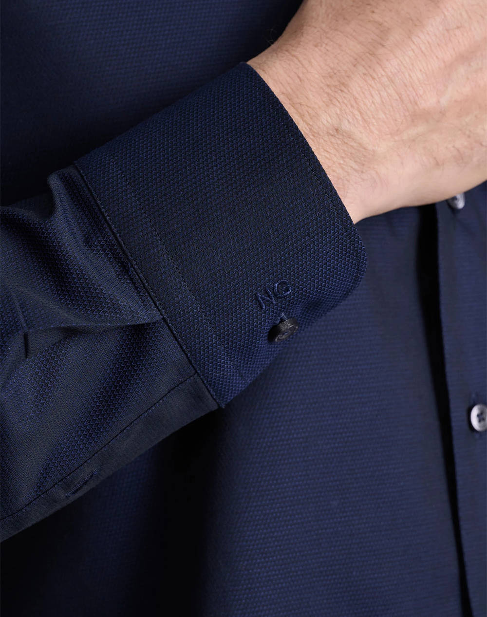 NAVY&GREEN CAMASA COMFORT FIT
