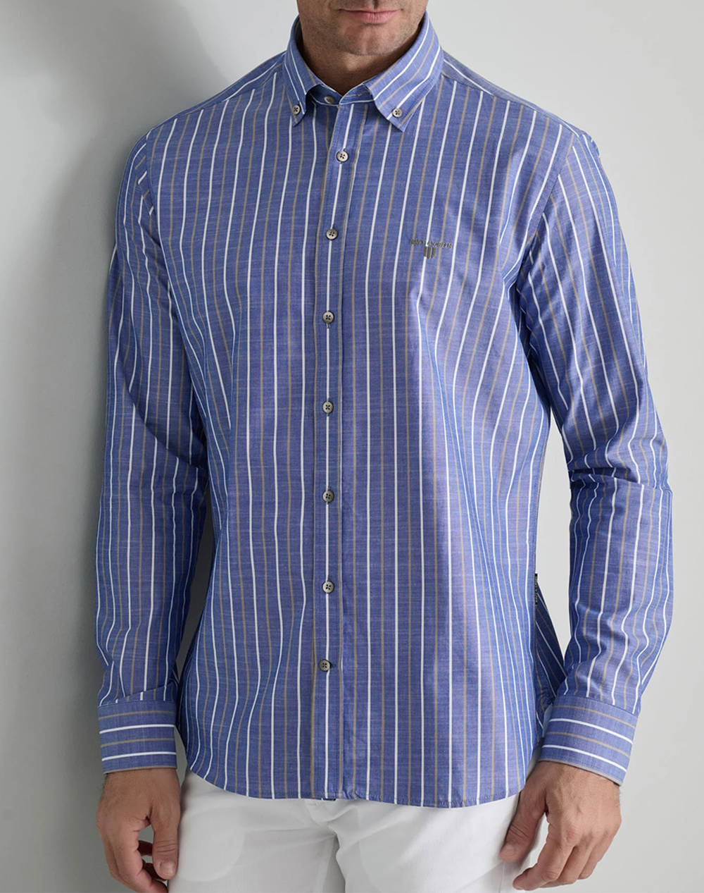 NAVY&GREEN CAMASA COMFORT FIT