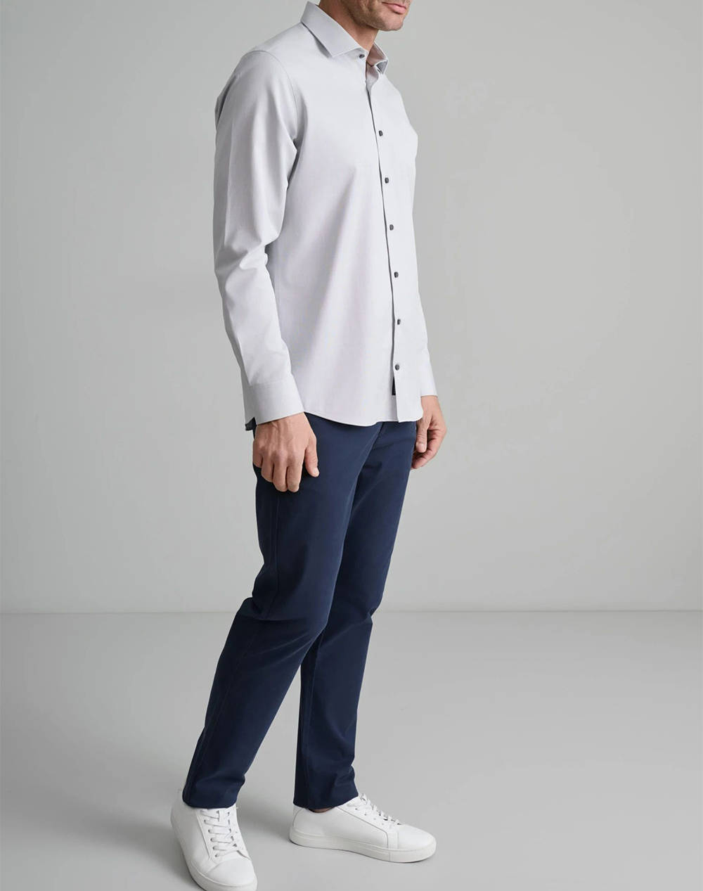 NAVY&GREEN CAMASA COMFORT FIT