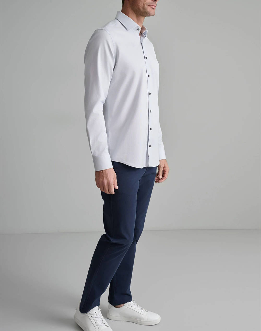 NAVY&GREEN CAMASA COMFORT FIT
