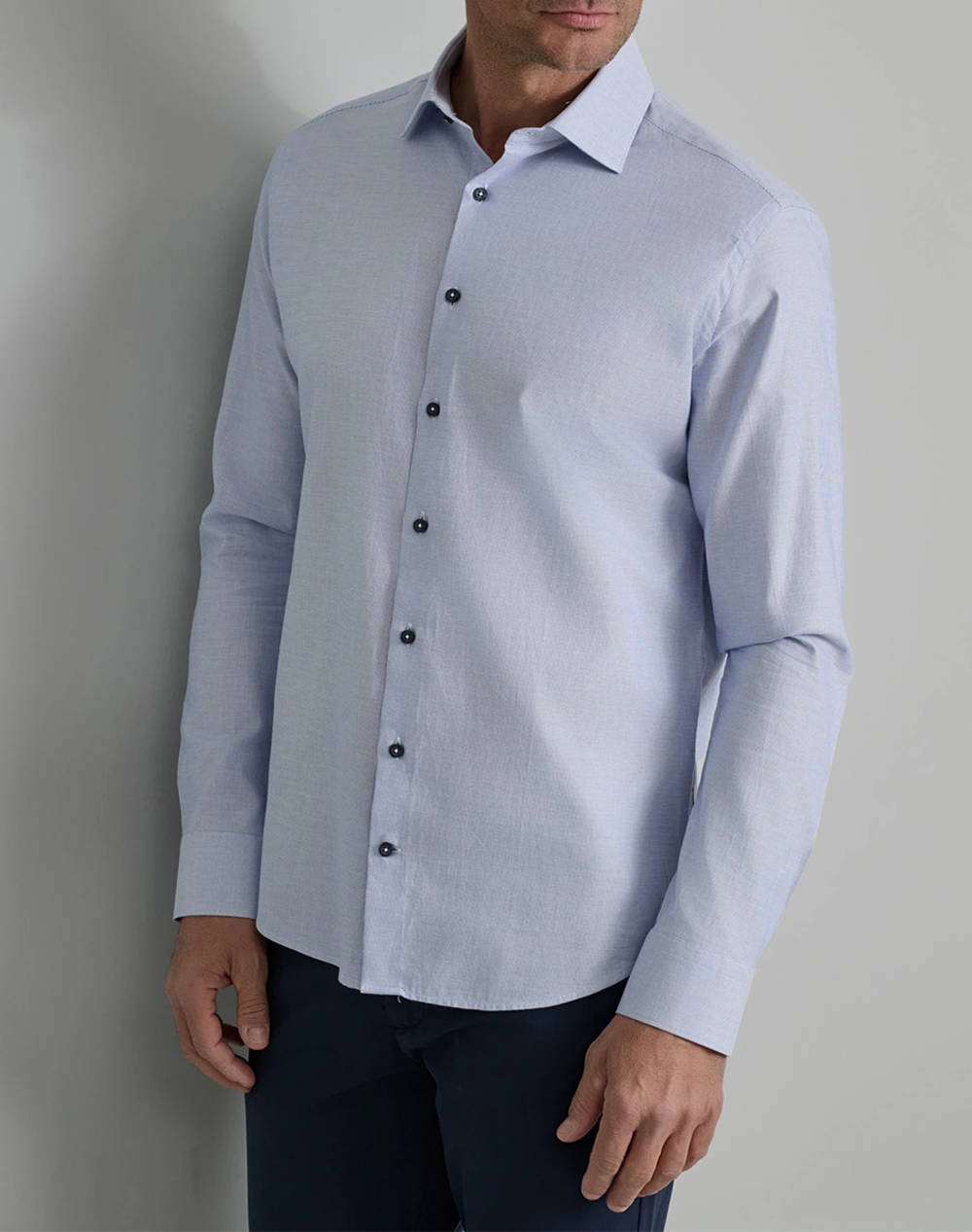NAVY&GREEN CAMASA COMFORT FIT