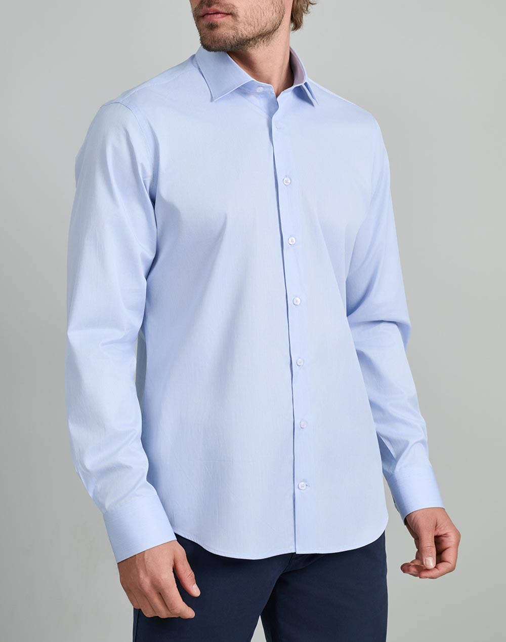 NAVY&GREEN CAMASA COMFORT FIT