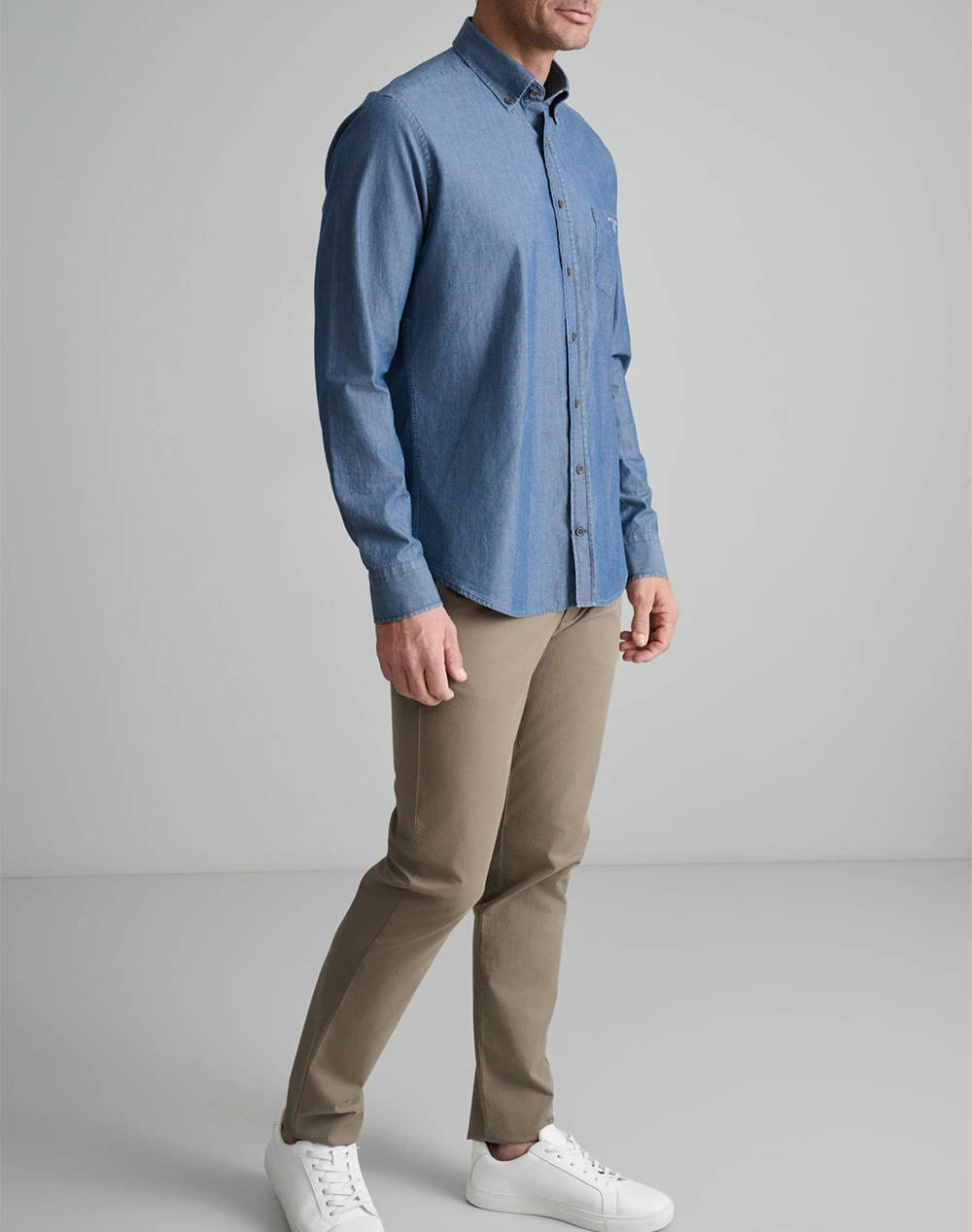 NAVY&GREEN CAMASA COMFORT FIT