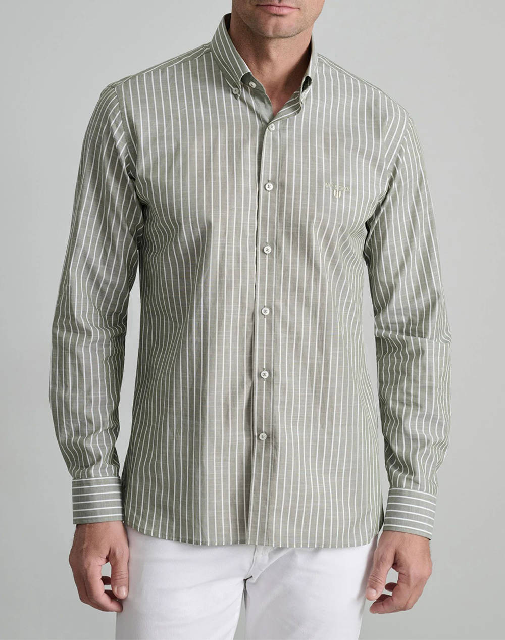 NAVY&GREEN CAMASA COMFORT FIT
