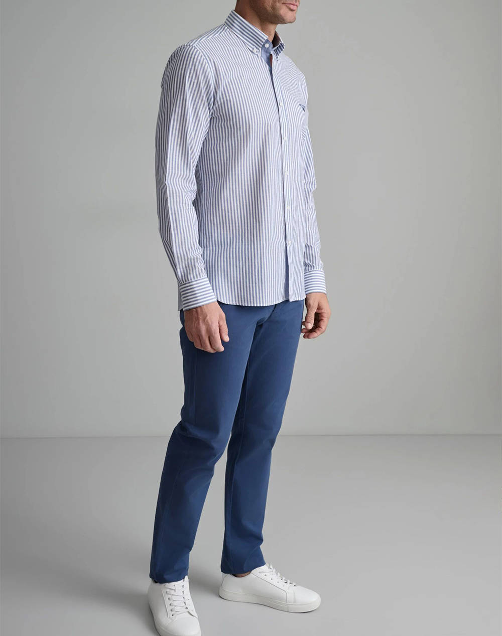 NAVY&GREEN CAMASA COMFORT FIT