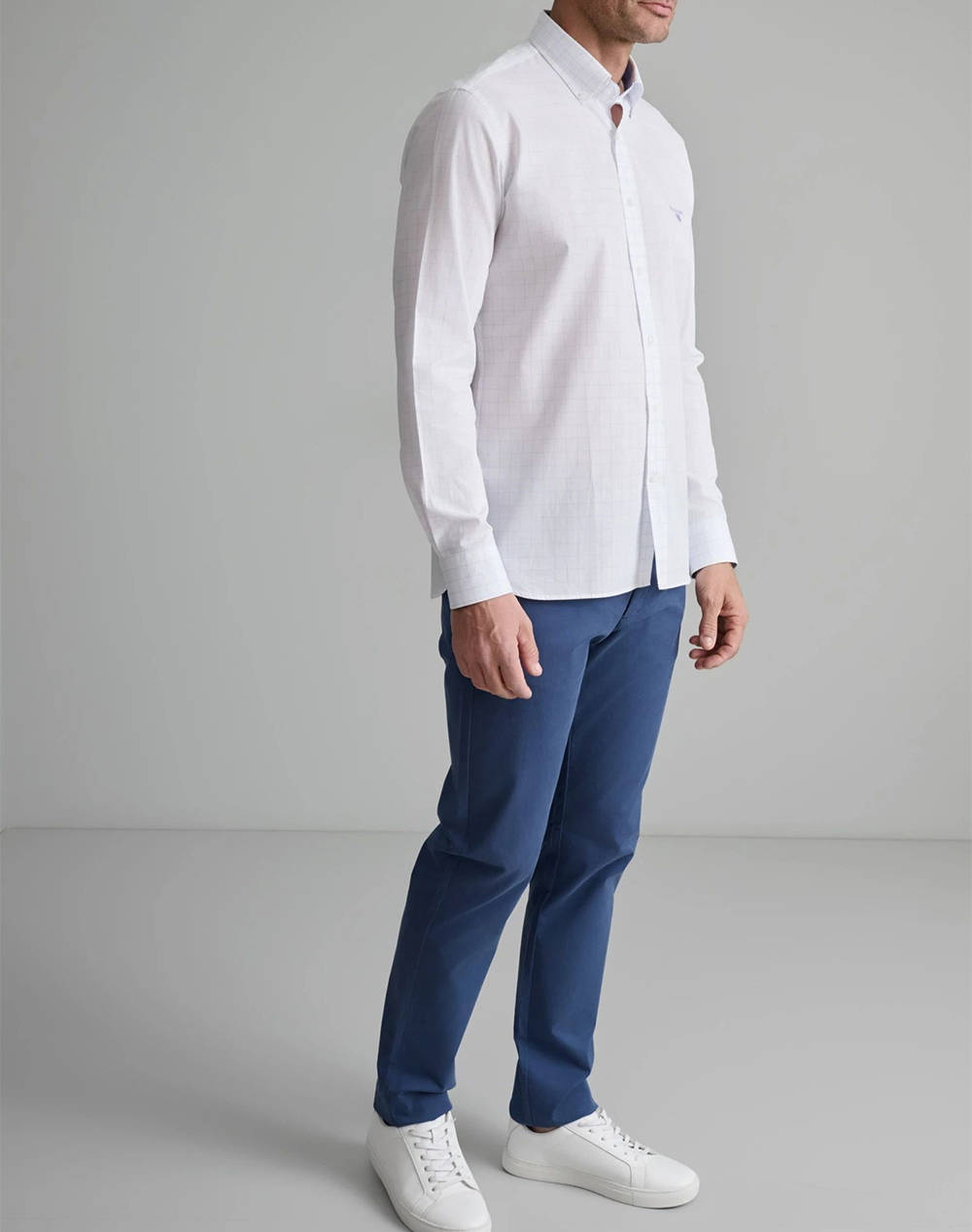 NAVY&GREEN CAMASA COMFORT FIT