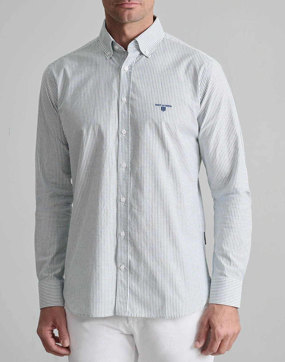 NAVY&GREEN CAMASA COMFORT FIT