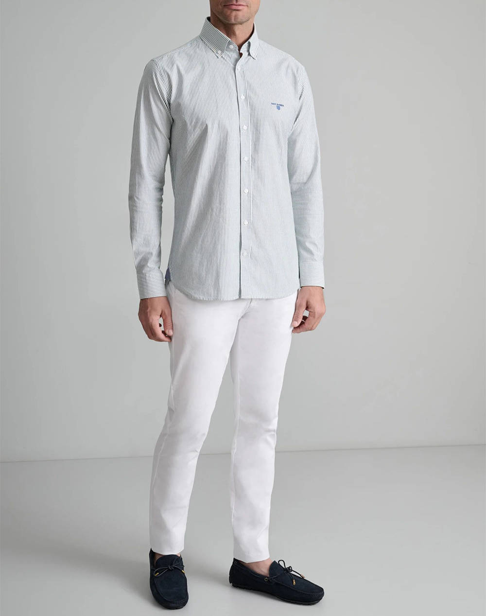 NAVY&GREEN CAMASA COMFORT FIT