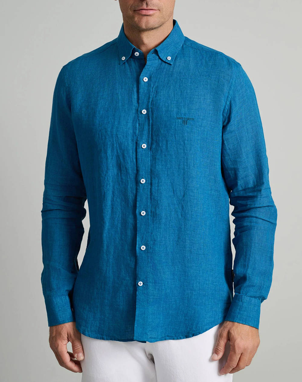 NAVY&GREEN CAMASA COMFORT FIT