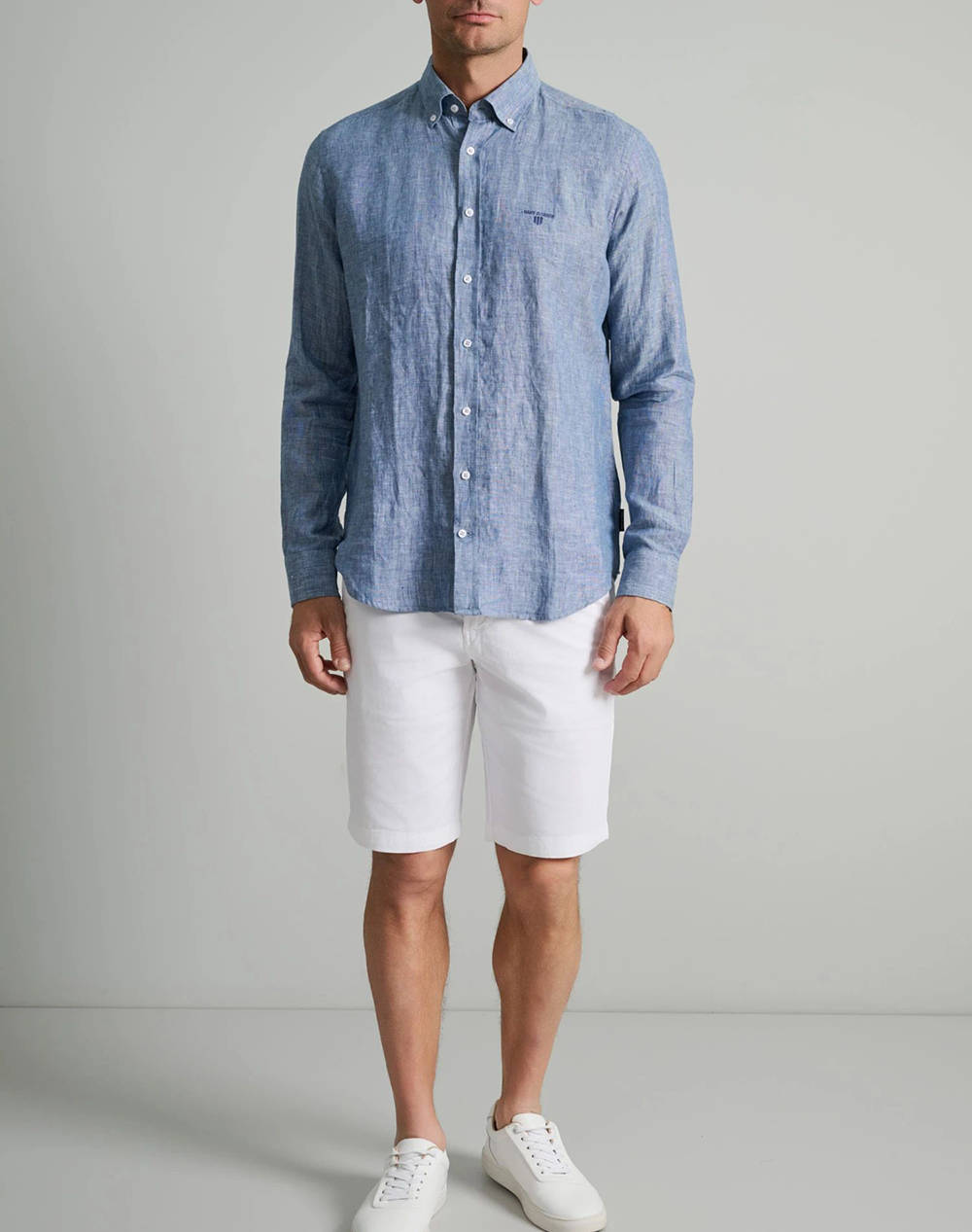 NAVY&GREEN CAMASA COMFORT FIT