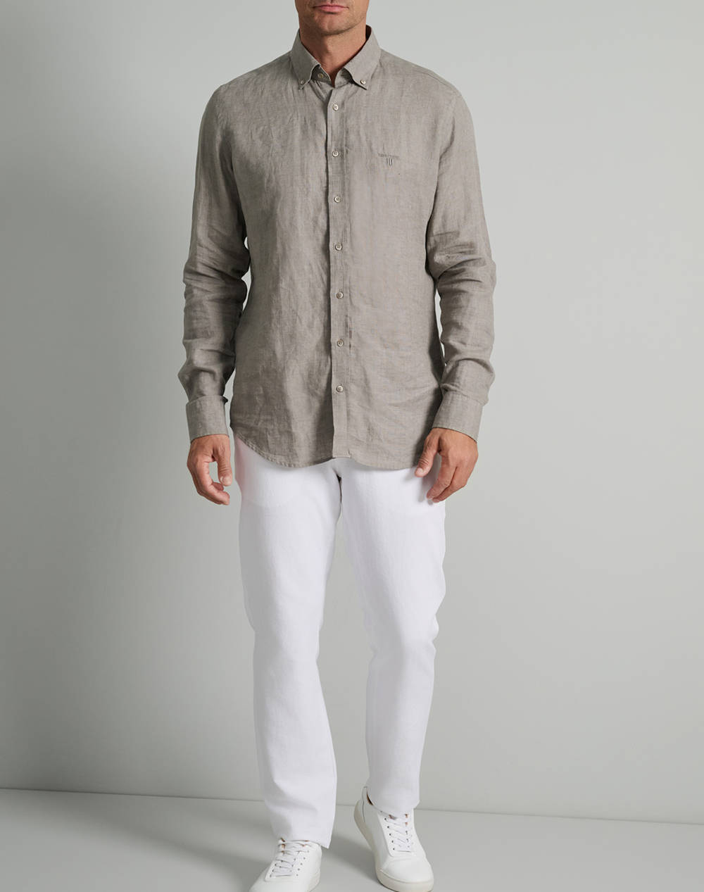 NAVY&GREEN CAMASA COMFORT FIT