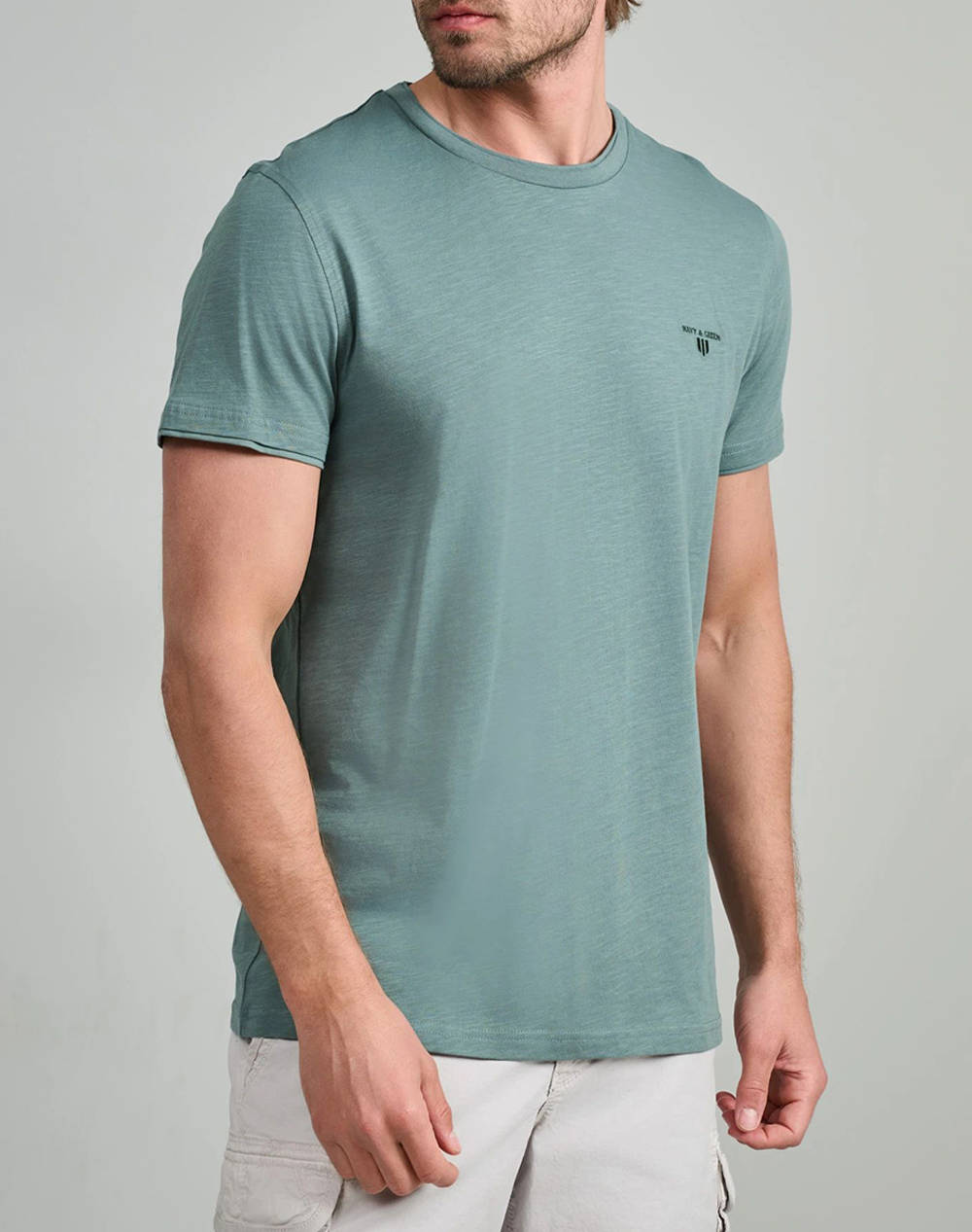 NAVY&GREEN BLUZA DECOLTEU