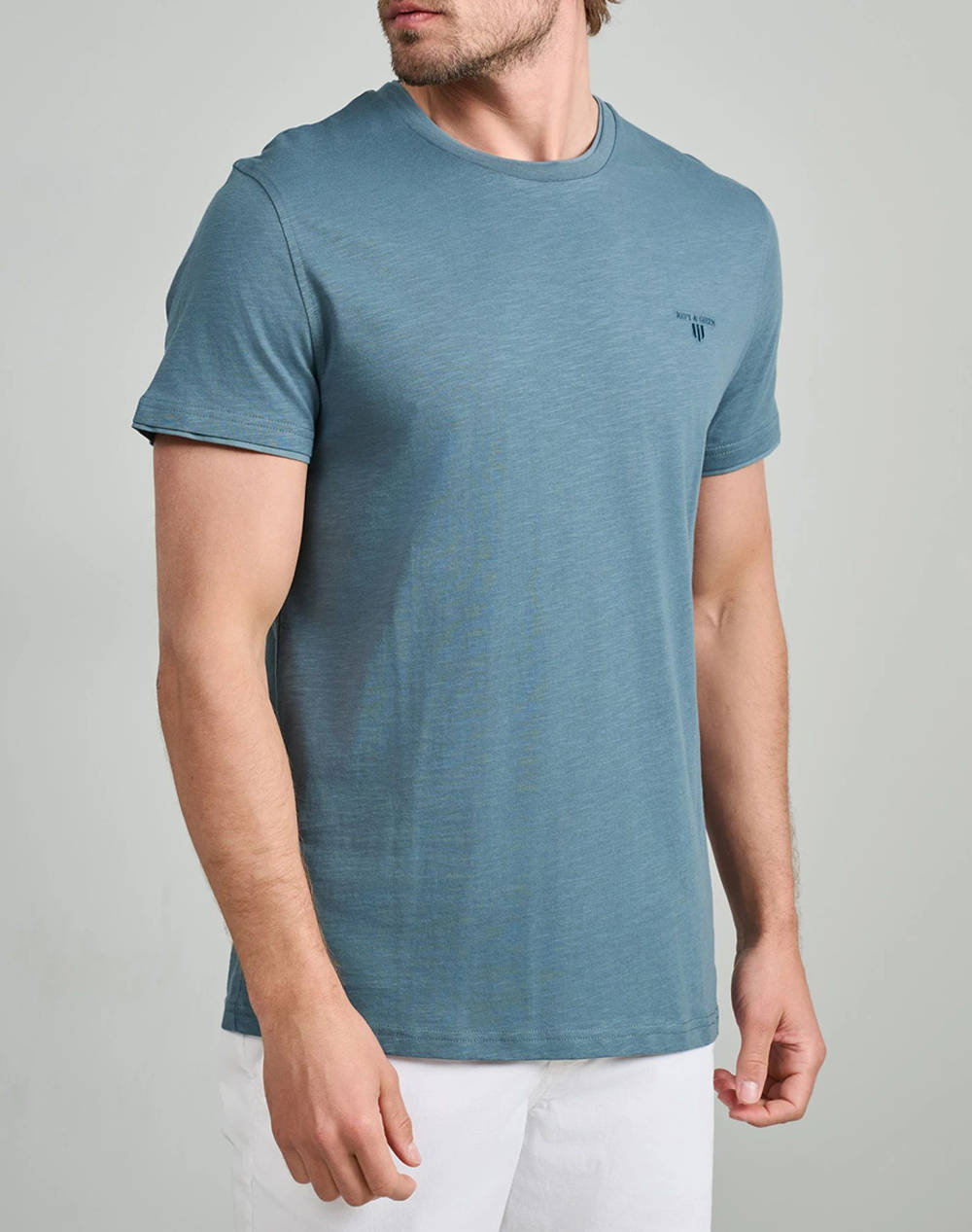 NAVY&GREEN BLUZA DECOLTEU