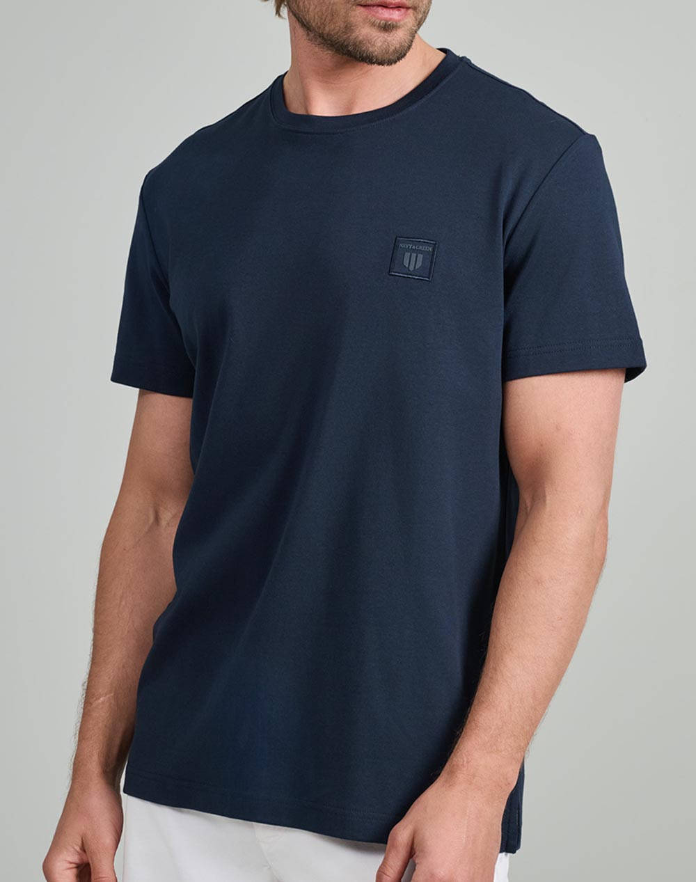 NAVY&GREEN BLUZA DECOLTEU