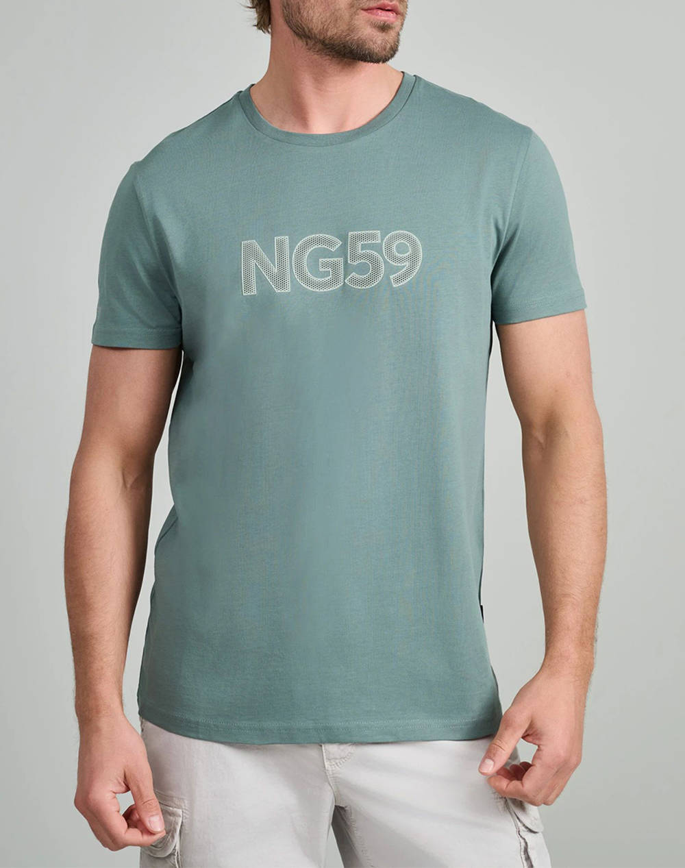 NAVY&GREEN BLUZA DECOLTEU