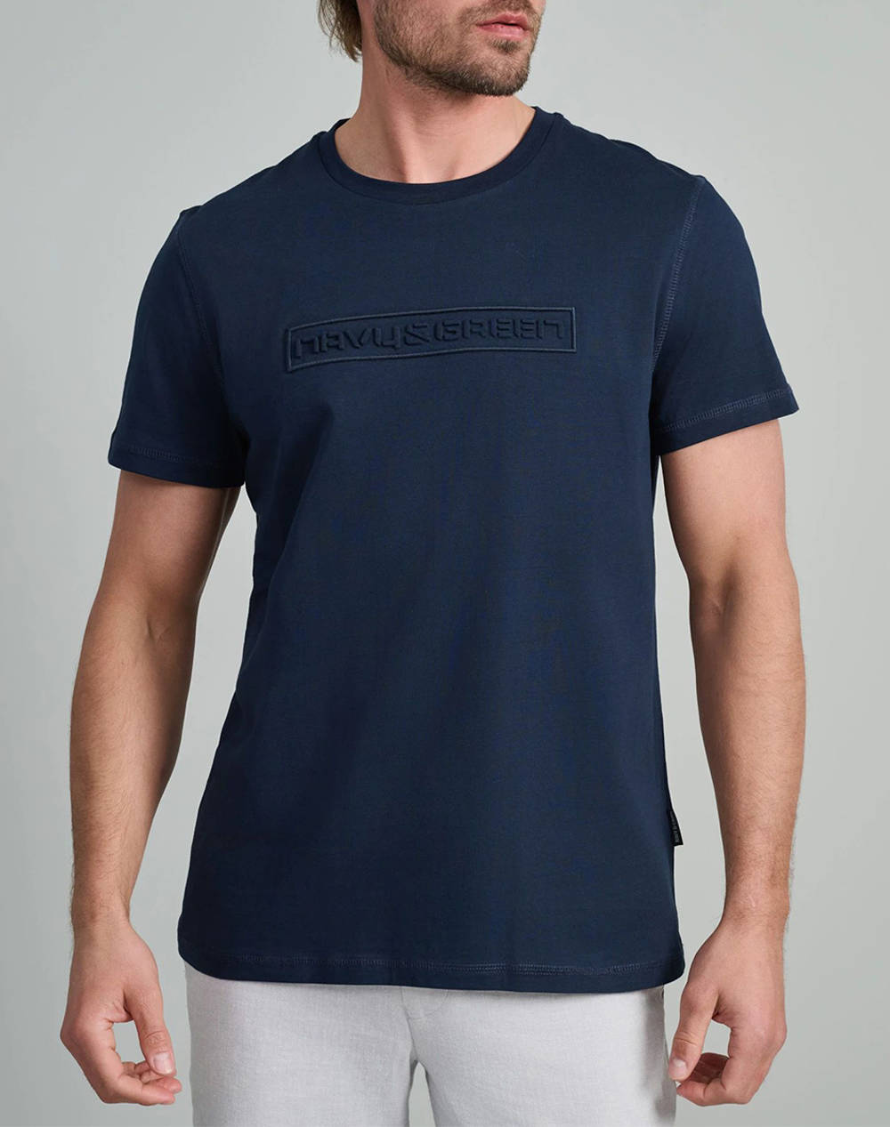 NAVY&GREEN BLUZA DECOLTEU