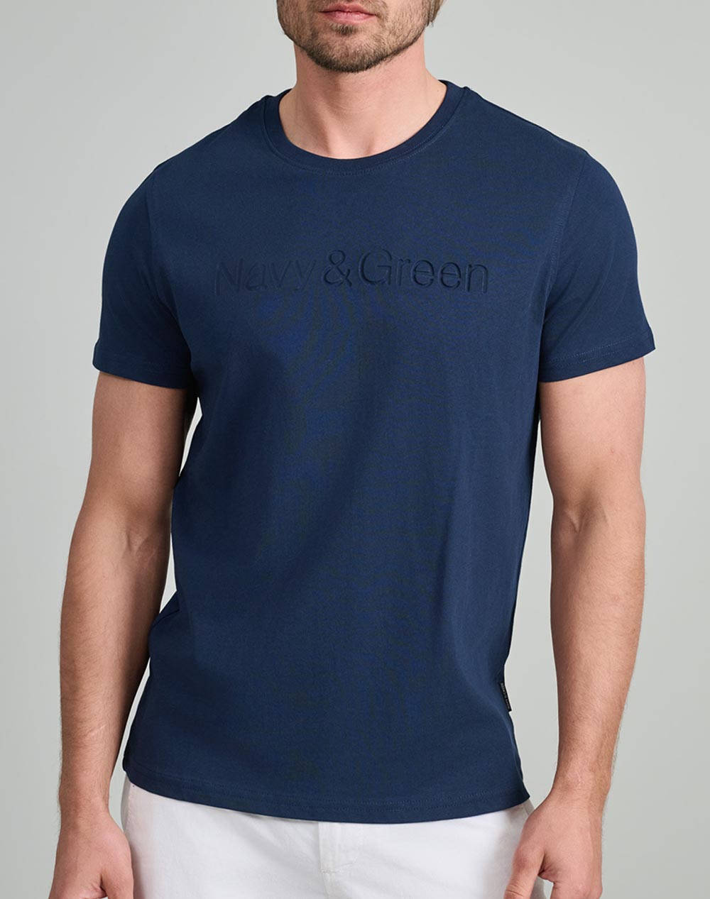 NAVY&GREEN BLUZA DECOLTEU