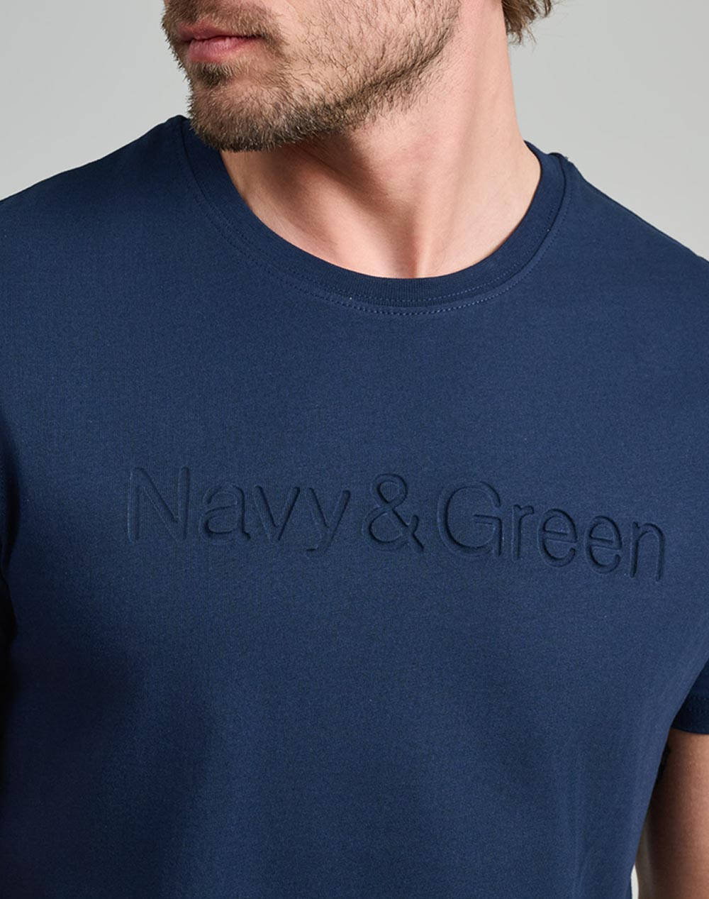NAVY&GREEN BLUZA DECOLTEU