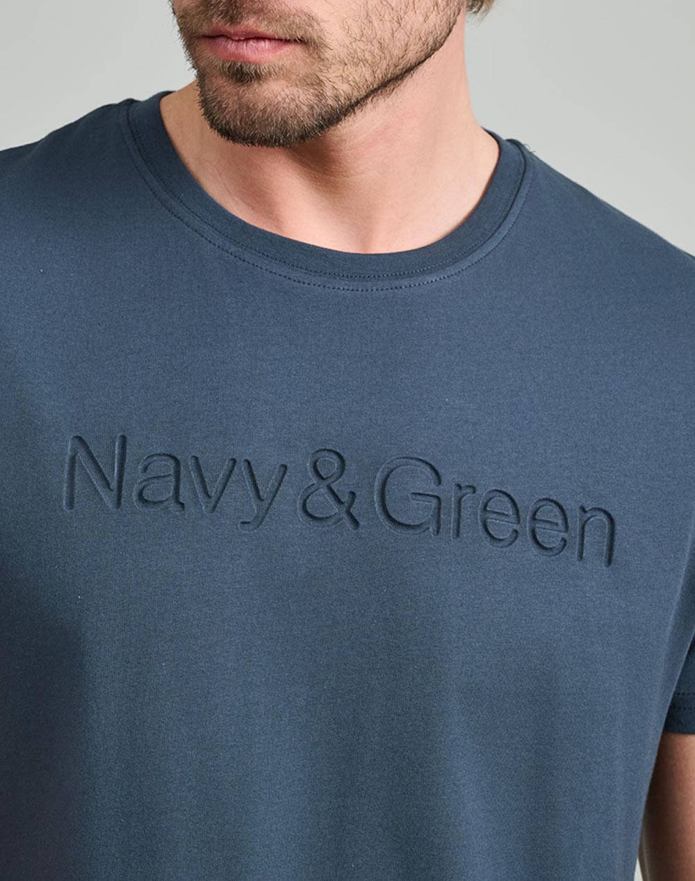 NAVY&GREEN BLUZA DECOLTEU