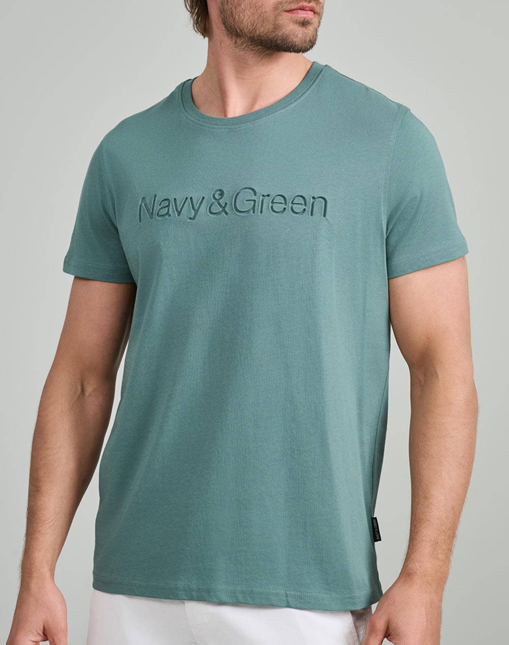 NAVY&GREEN BLUZA DECOLTEU
