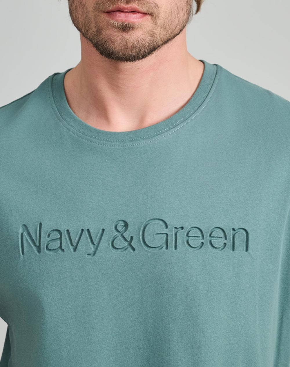 NAVY&GREEN BLUZA DECOLTEU