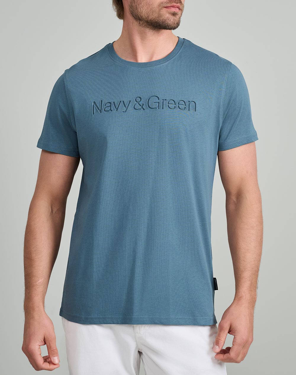 NAVY&GREEN BLUZA DECOLTEU