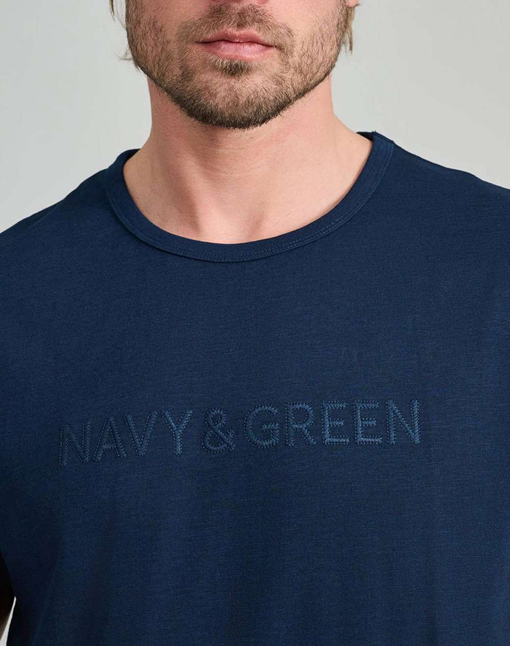 NAVY&GREEN BLUZA DECOLTEU